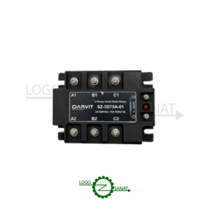 رله حالت جامد SSR سه فاز 25 آمپر DC مدل Triac برند دارویت