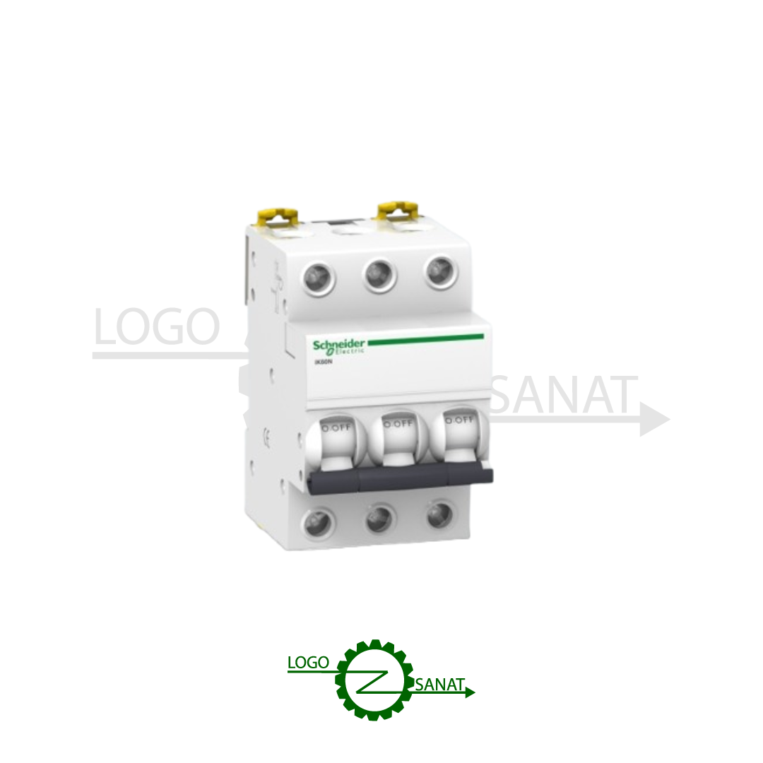 کلید مینیاتوری 63 C آمپر سه پل Schneider
