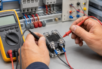 تست رله SSR با مولتی متر دیجیتال