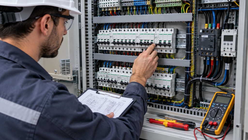 انتخاب کلید مینیاتوری مناسب بر اساس جریان بار و کابل